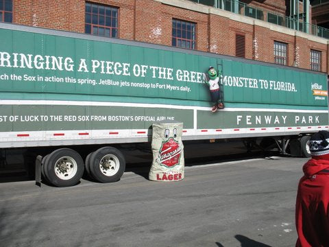 Truck Day at Fenway Park