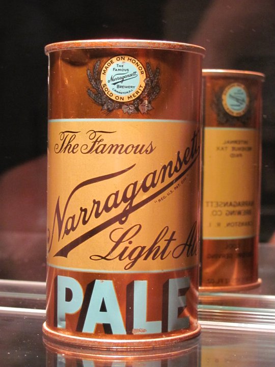 Photo: Vintage Gansett Ale Cans – Narragansett Beer