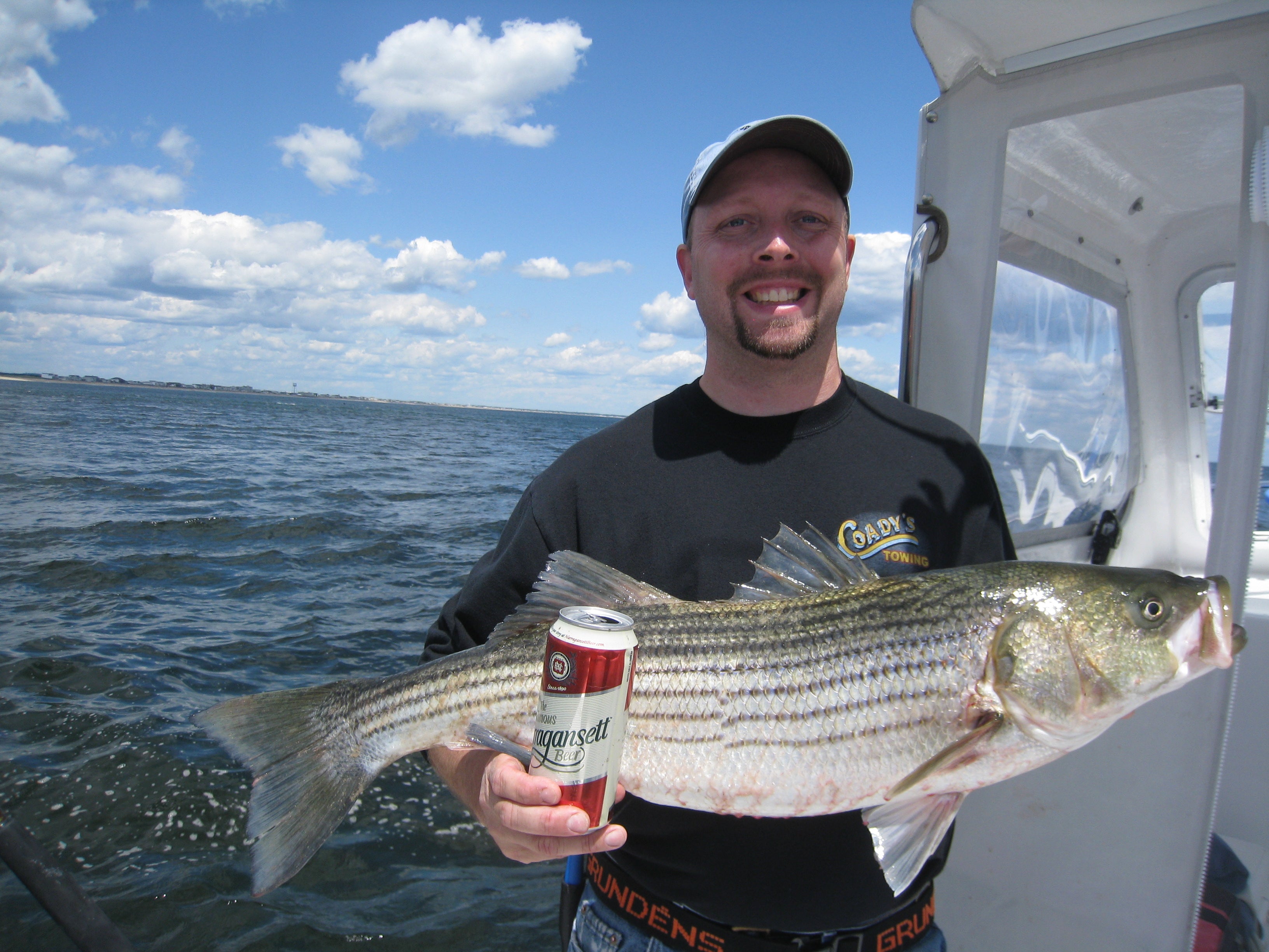 Striper Cup Photo Of The Week: Brian K – Narragansett Beer