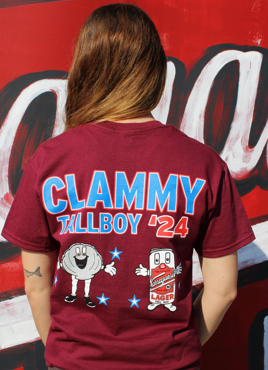 Clammy and Tallboy '24 Tee