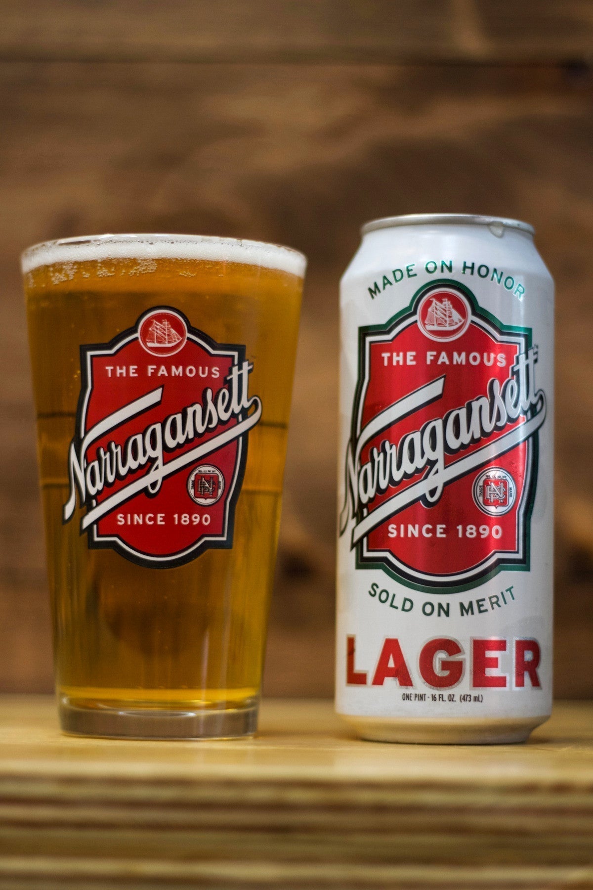 Narragansett Classic Pint Glass